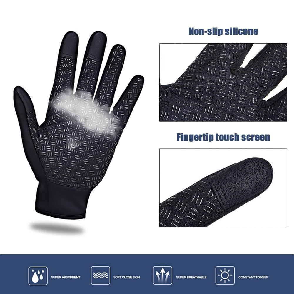 Touch Screen Gloves For Winter Sports & Motorsports