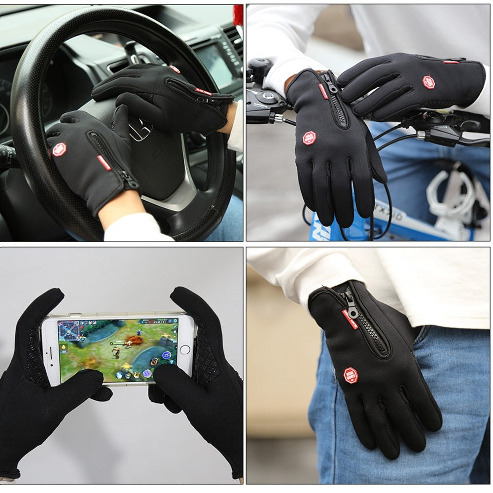 Touch Screen Gloves For Winter Sports & Motorsports