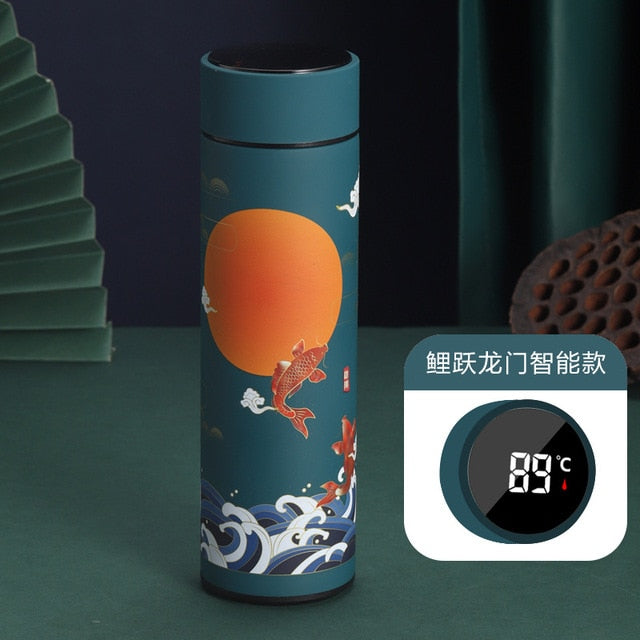 Temperature Display Thermos Bottle